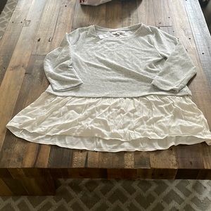 NWT Loft 3/4 sleeve top size Medium